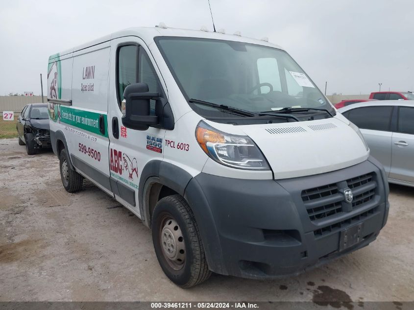 2016 RAM PROMASTER 1500 LOW ROOF