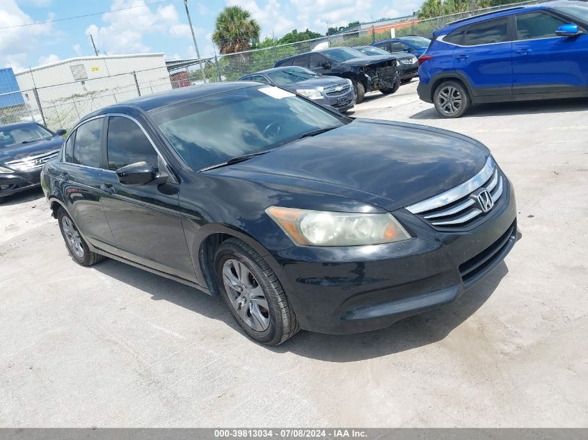 2011 HONDA ACCORD 2.4 SE