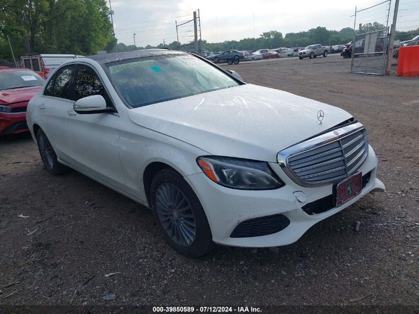 2015 MERCEDES-BENZ C 300 4MATIC/LUXURY 4MATIC/SPORT 4MATIC