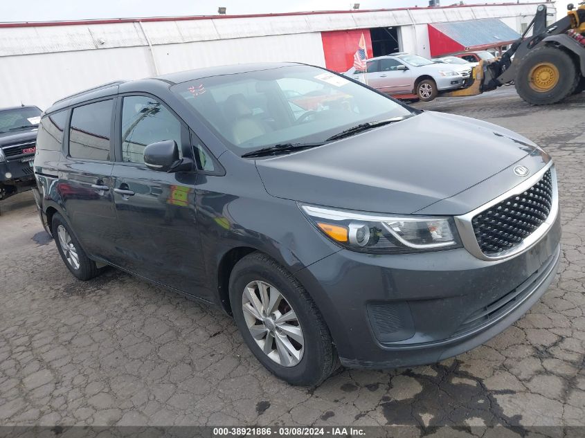 2015 KIA SEDONA LX