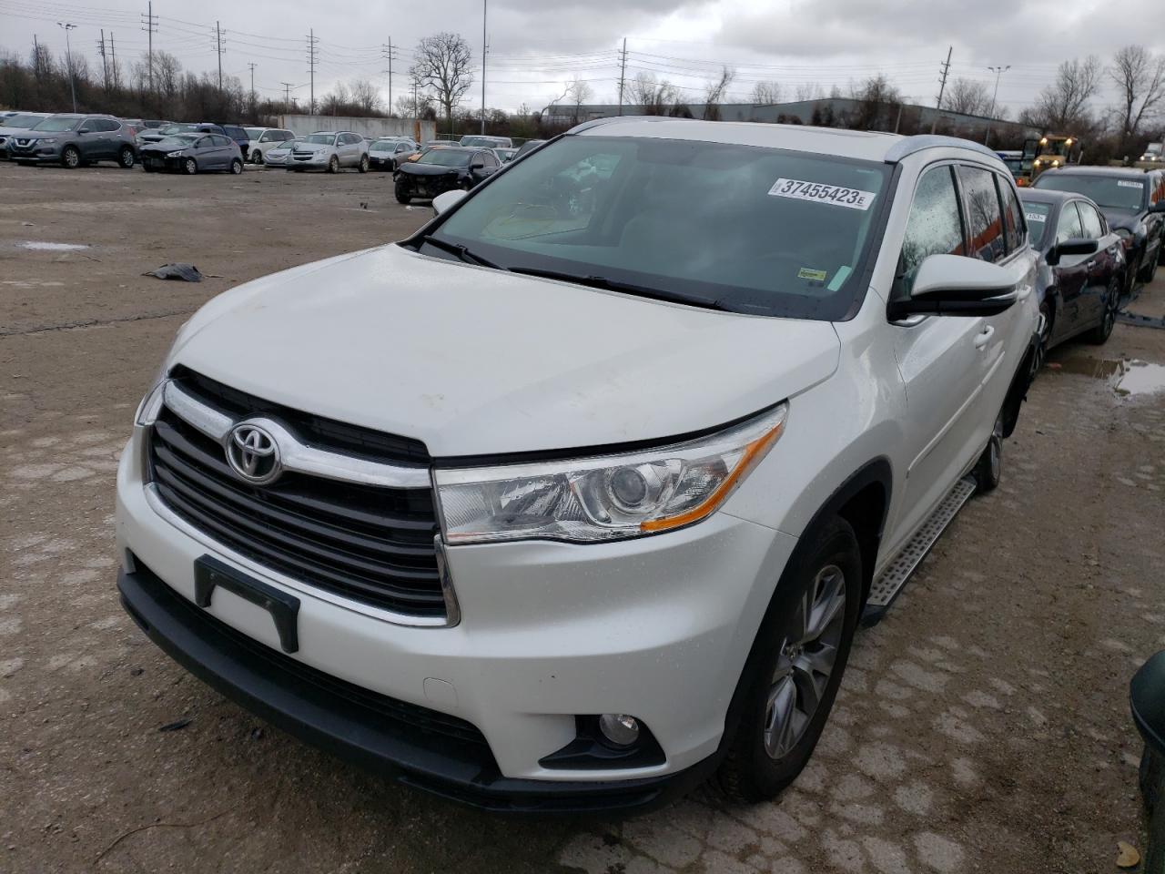 2014 TOYOTA HIGHLANDER XLE