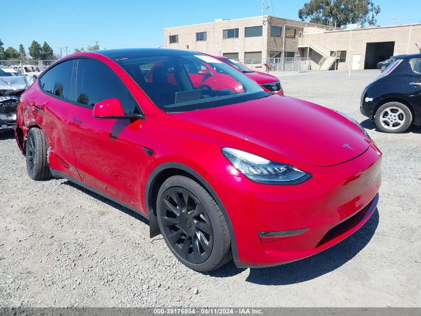 2022 TESLA MODEL Y LONG RANGE DUAL MOTOR ALL-WHEEL DRIVE