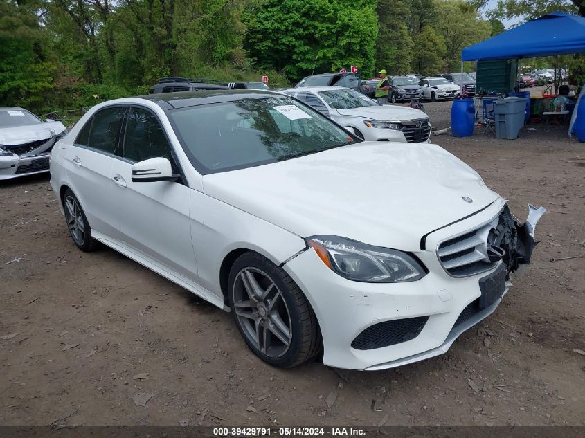 2016 MERCEDES-BENZ E 350 4MATIC