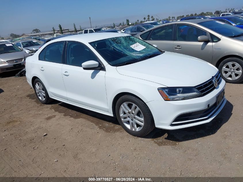 2018 VOLKSWAGEN JETTA 1.4T S