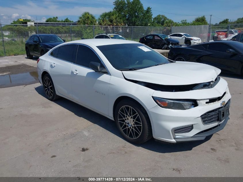 2016 CHEVROLET MALIBU LS