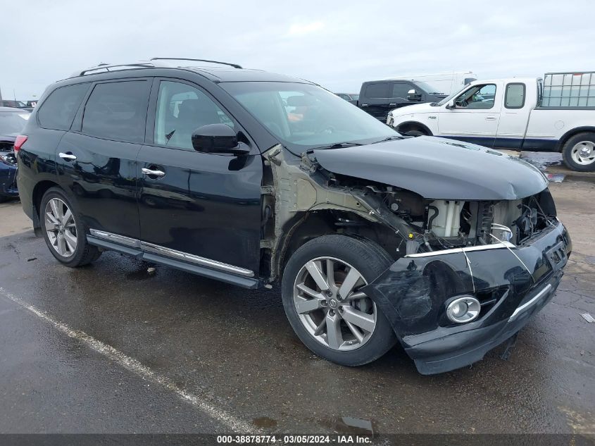 2014 NISSAN PATHFINDER PLATINUM