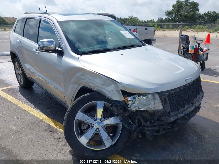 2013 JEEP GRAND CHEROKEE OVERLAND