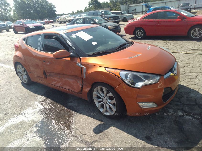 2012 HYUNDAI VELOSTER BASE W/BLACK