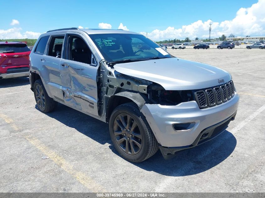 2016 JEEP GRAND CHEROKEE LIMITED 75TH ANNIVERSARY