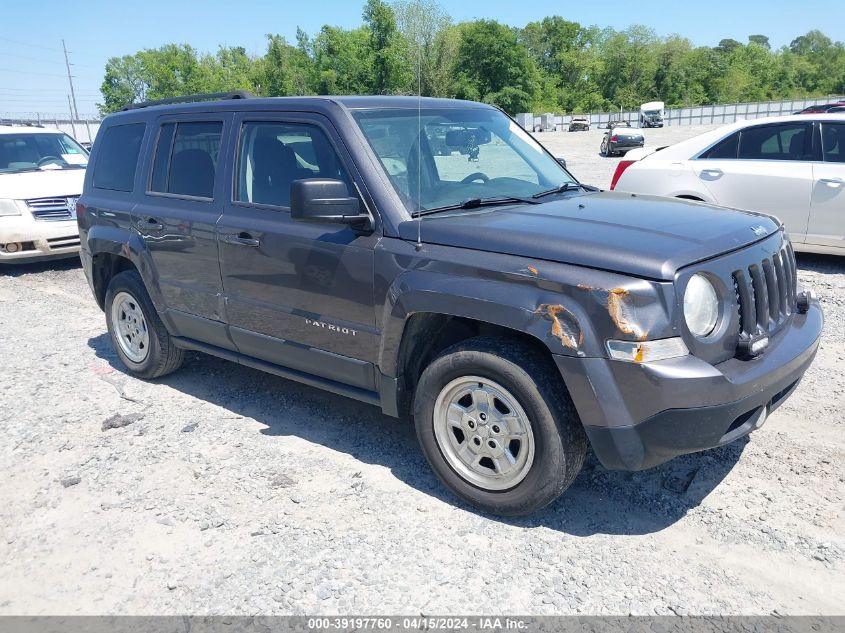 2016 JEEP PATRIOT SPORT