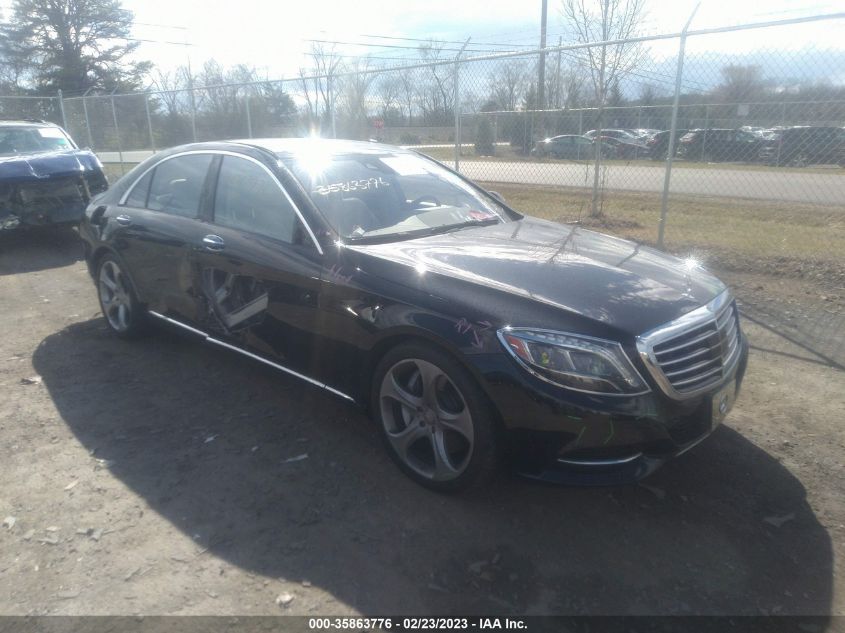 2015 MERCEDES-BENZ S 550 4MATIC