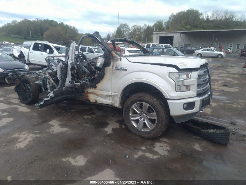 2016 FORD F-150 PLATINUM