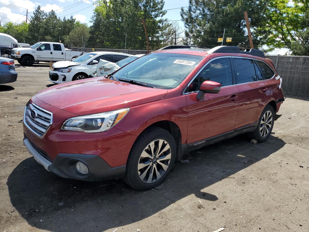 2016 SUBARU OUTBACK 2.5I LIMITED