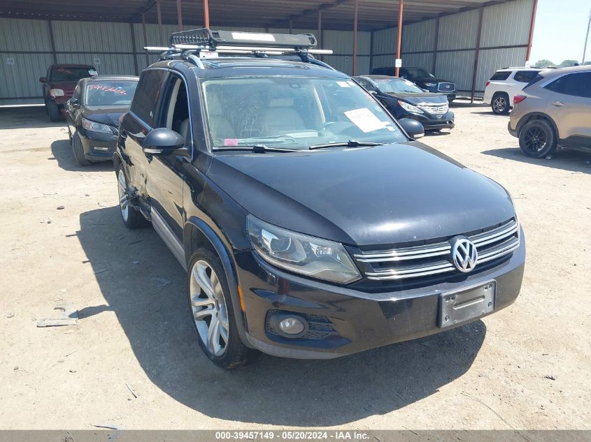 2012 VOLKSWAGEN TIGUAN SEL