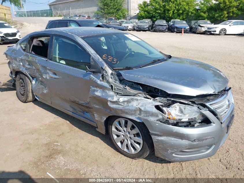 2014 NISSAN SENTRA S