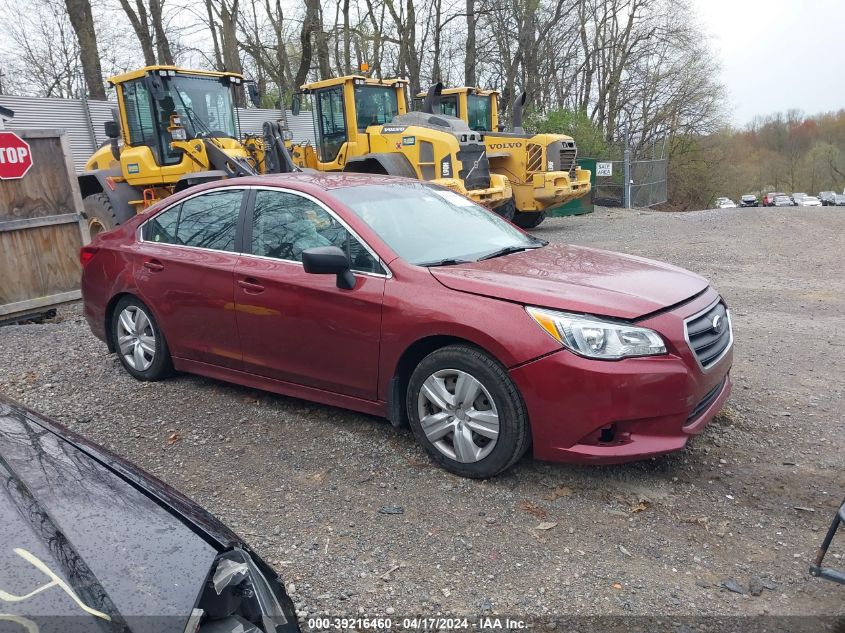 2015 SUBARU LEGACY 2.5I