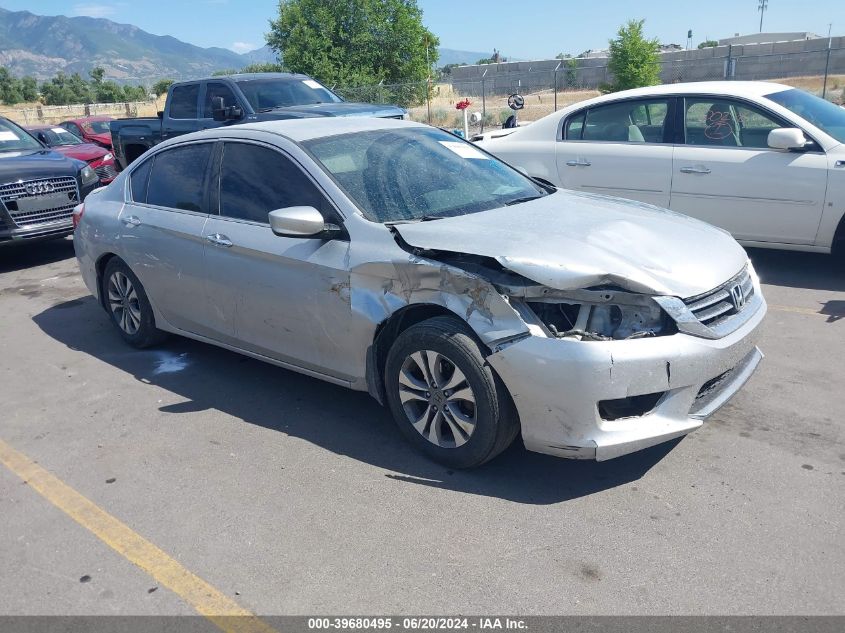 2015 HONDA ACCORD LX