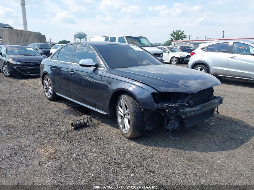 2013 AUDI S4 3.0T PREMIUM PLUS