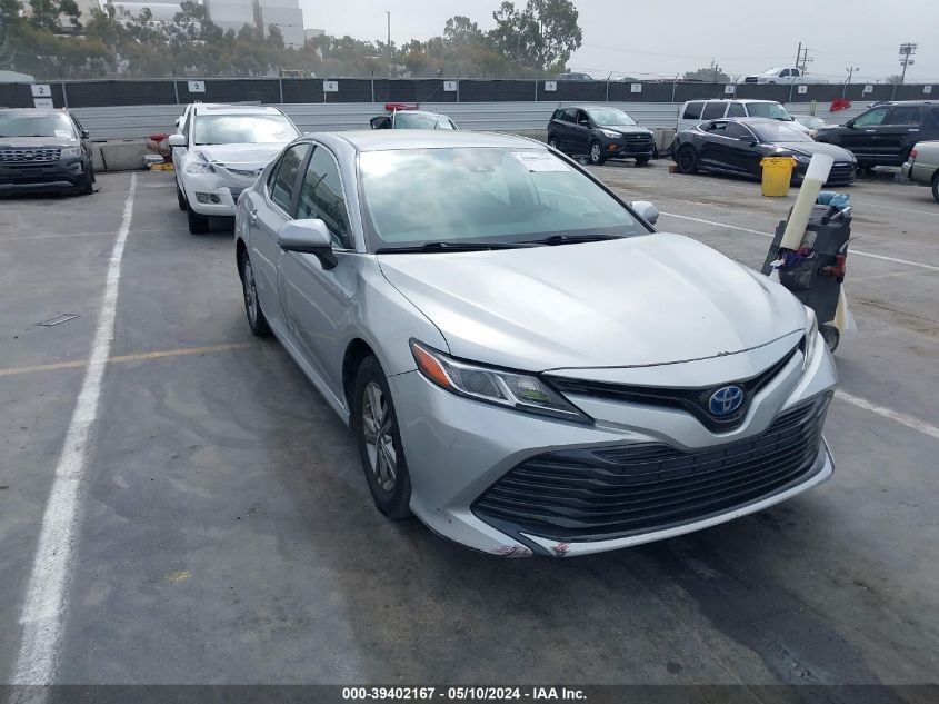 2020 TOYOTA CAMRY LE HYBRID