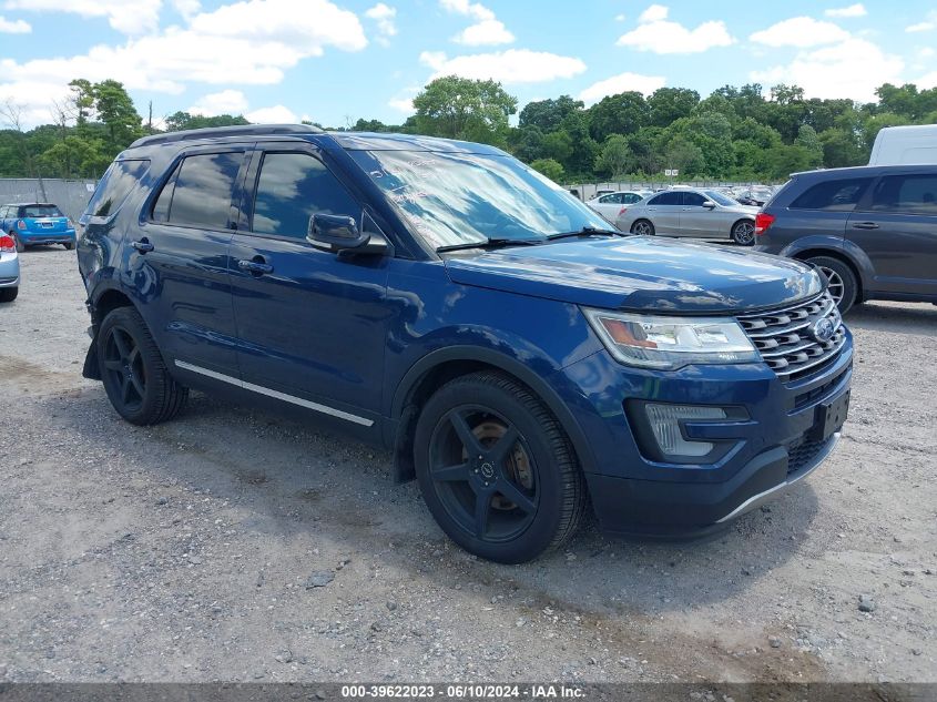 2016 FORD EXPLORER XLT