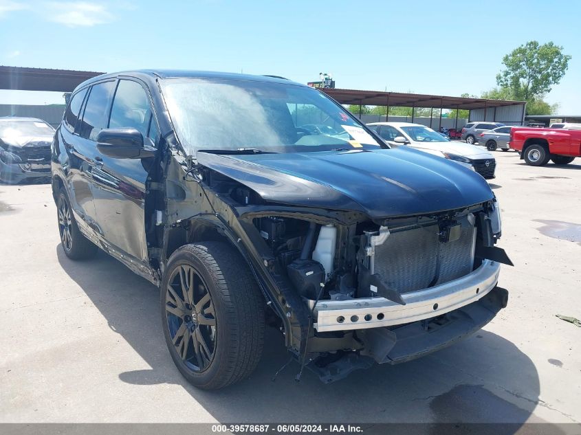 2021 HONDA PILOT AWD BLACK EDITION