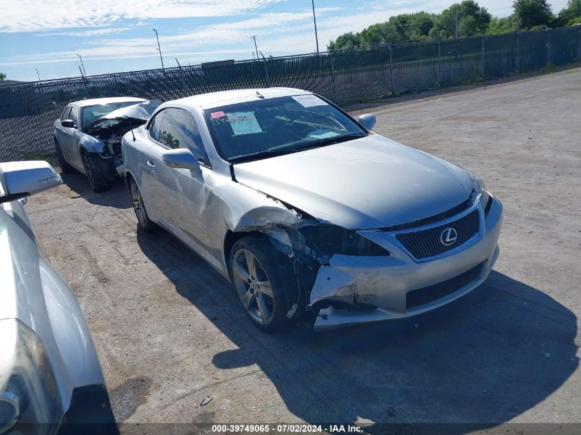 2012 LEXUS IS 250C 250