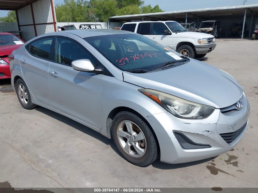 2014 HYUNDAI ELANTRA SE/SPORT/LIMITED