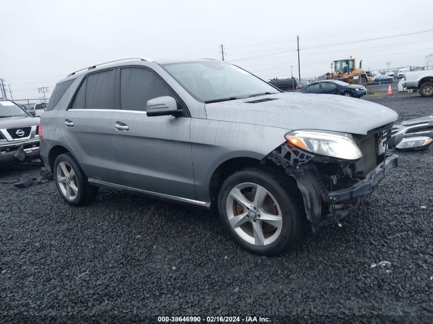 2016 MERCEDES-BENZ GLE 350 4MATIC