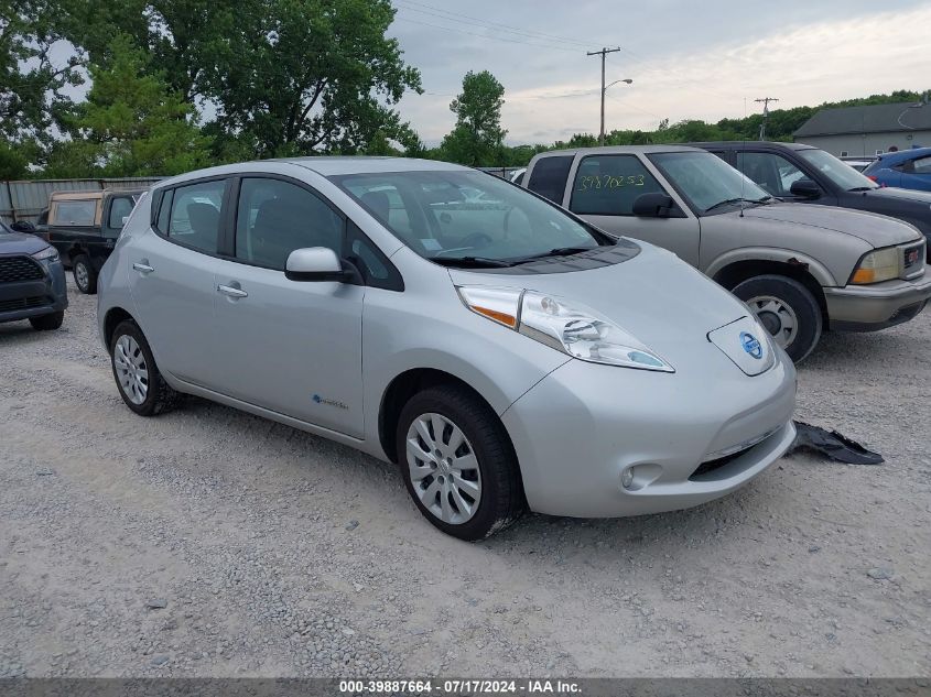 2015 NISSAN LEAF S