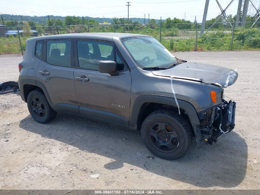 2017 JEEP RENEGADE SPORT 4X4