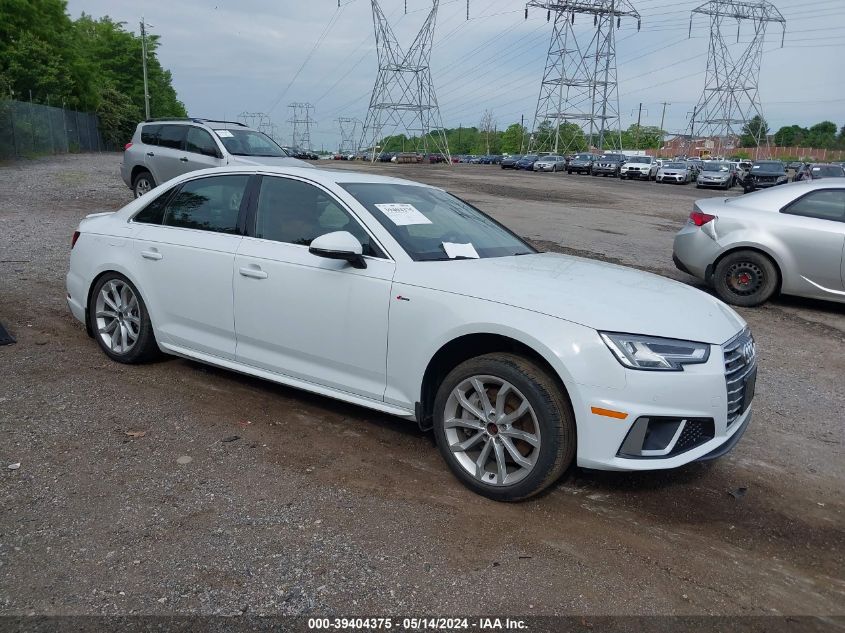 2019 AUDI A4 45 PREMIUM