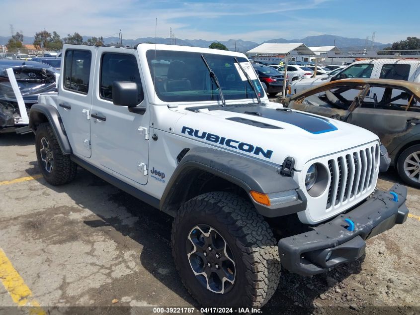 2022 JEEP WRANGLER 4XE UNLIMITED RUBICON 4X4