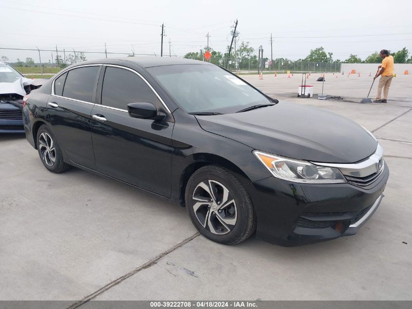 2017 HONDA ACCORD LX