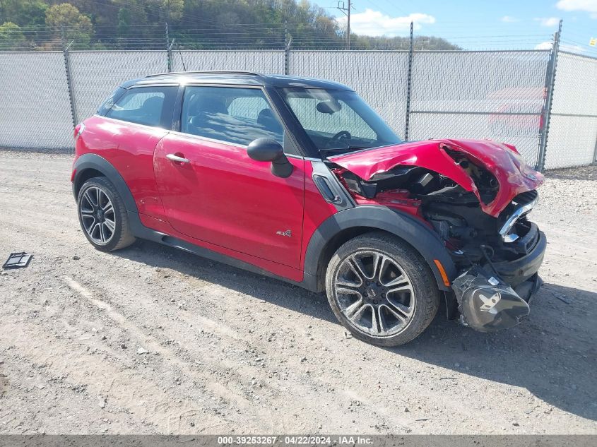 2014 MINI PACEMAN COOPER S