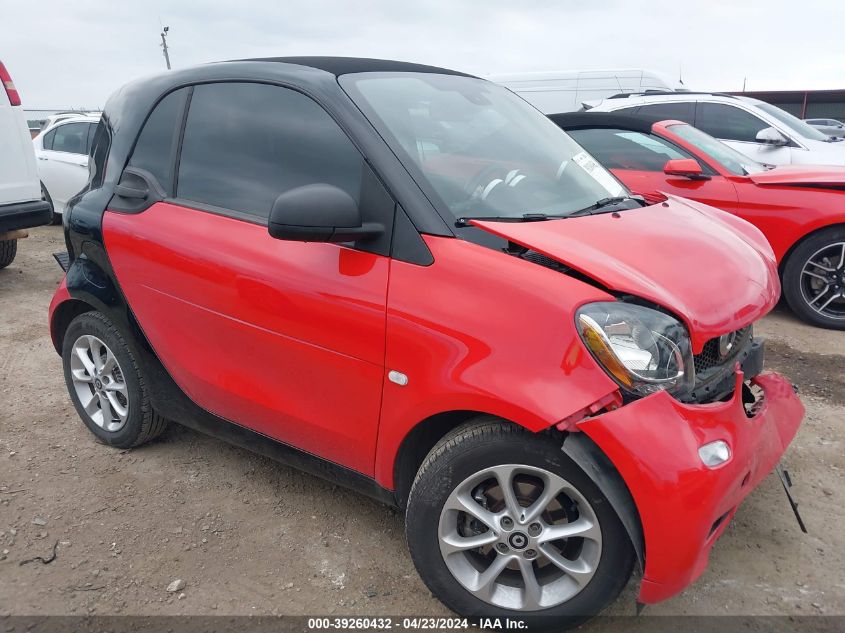 2017 SMART FORTWO PASSION/PRIME/PROXY/PURE