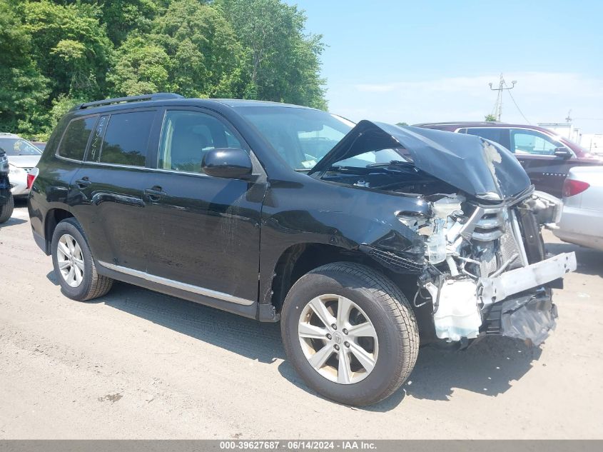 2013 TOYOTA HIGHLANDER SE V6