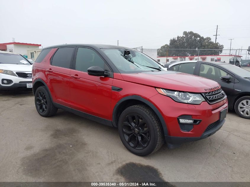 2016 LAND ROVER DISCOVERY SPORT HSE