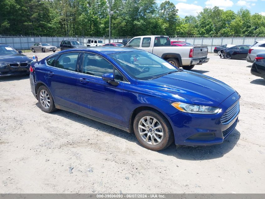 2016 FORD FUSION S