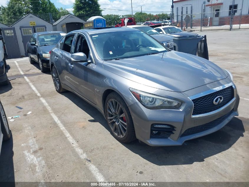 2017 INFINITI Q50 3.0T RED SPORT 400