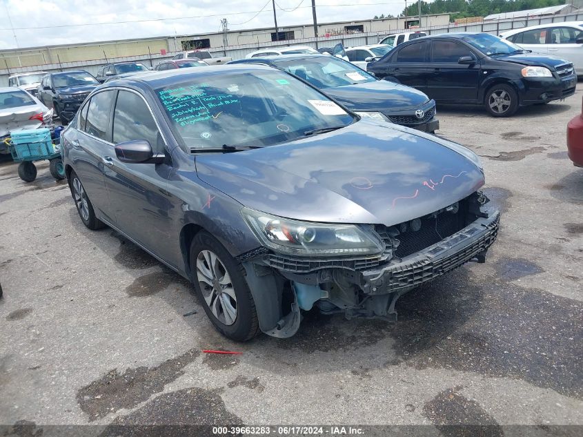 2015 HONDA ACCORD LX