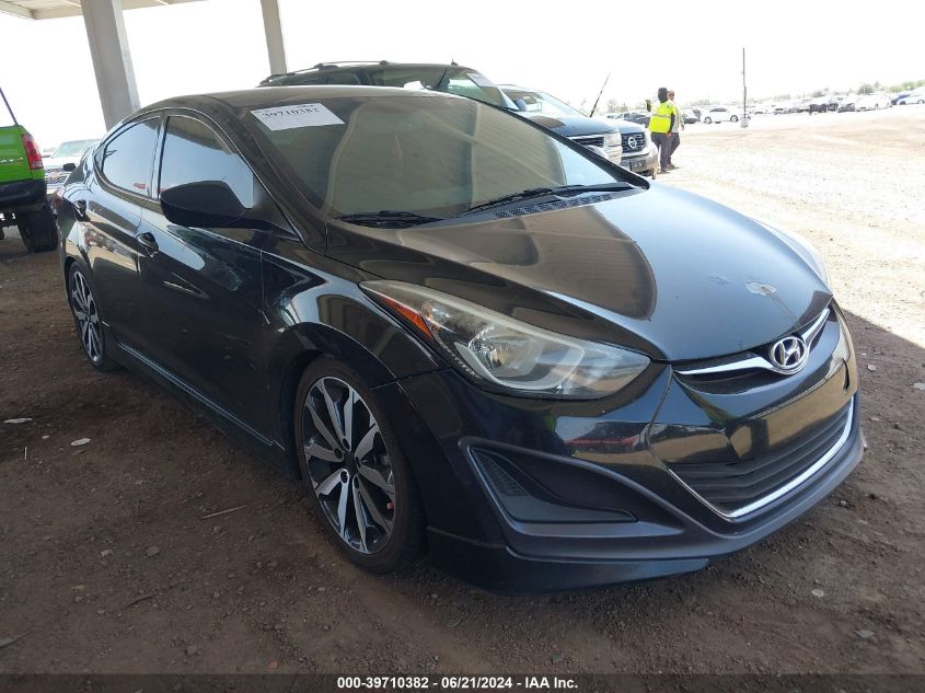 2016 HYUNDAI ELANTRA SE