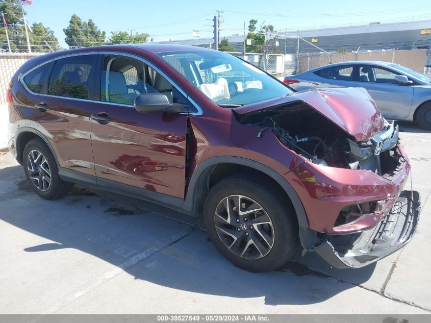 2016 HONDA CR-V SE