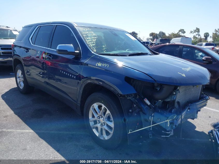 2022 CHEVROLET TRAVERSE FWD LS