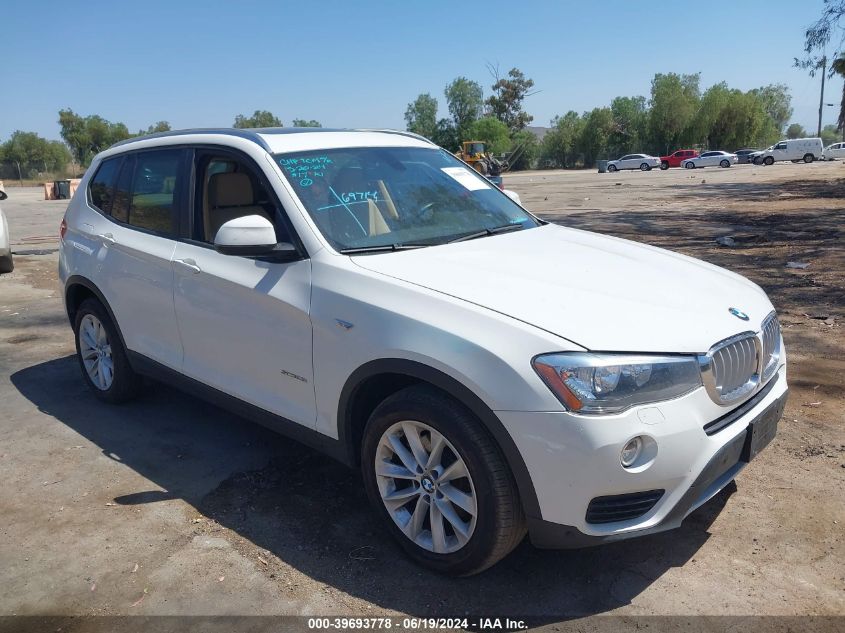 2017 BMW X3 SDRIVE28I