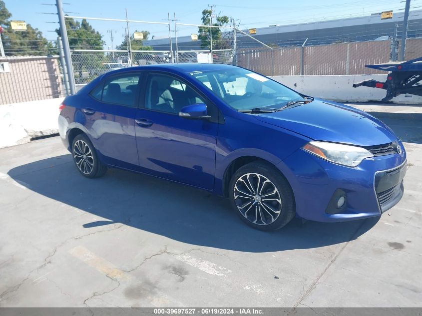 2016 TOYOTA COROLLA S PLUS