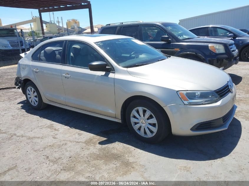 2013 VOLKSWAGEN JETTA 2.0L S