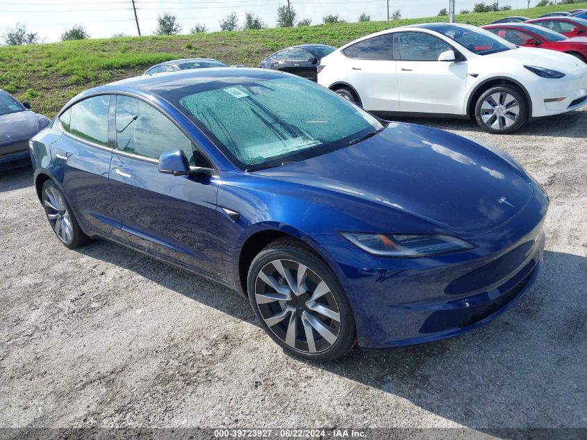 2024 TESLA MODEL 3