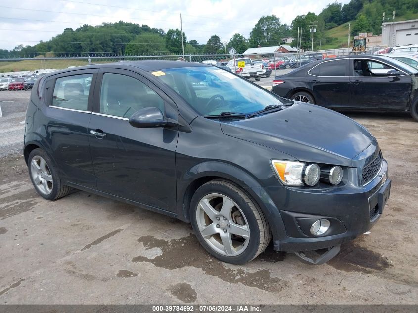 2015 CHEVROLET SONIC LTZ AUTO