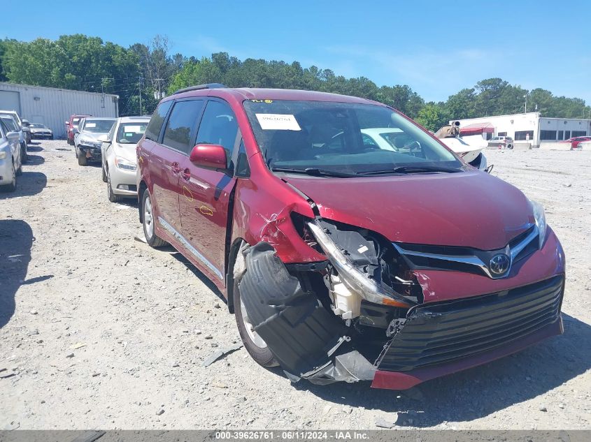 2018 TOYOTA SIENNA LE 8 PASSENGER