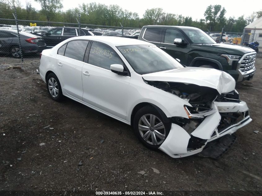 2017 VOLKSWAGEN JETTA 1.4T S